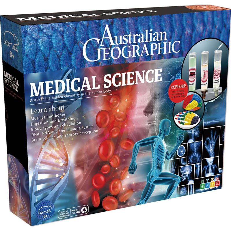 Australian Geographic Medical Science Kit Kids Activity Educational